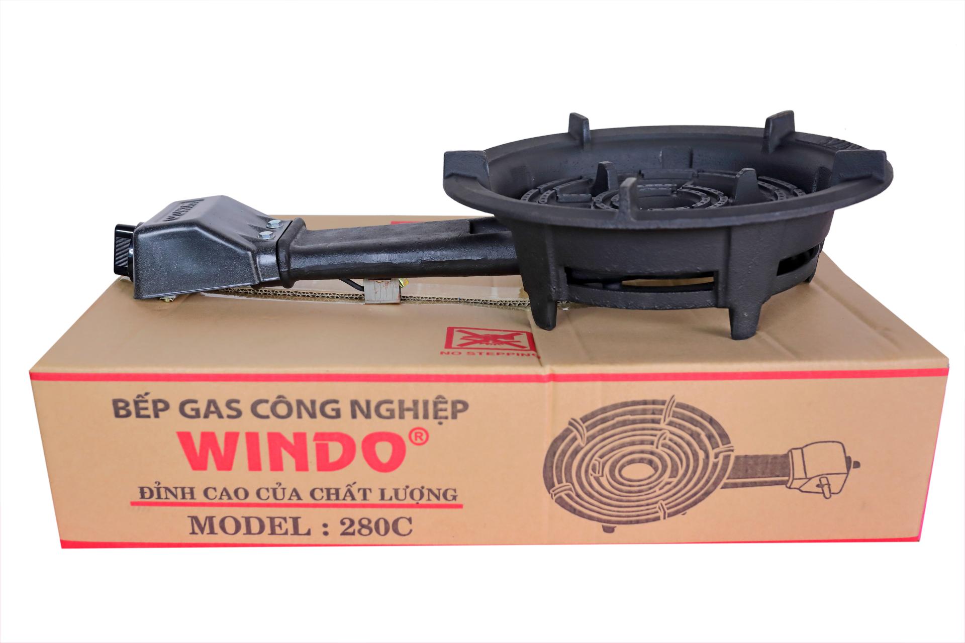 BẾP GAS CÔNG NGHIỆP WINDO 280C