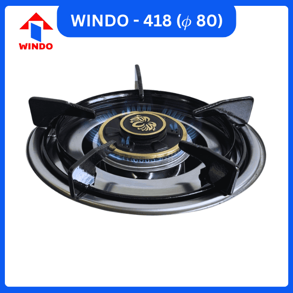 Bếp gas Windo cho ngọn lửa xanh