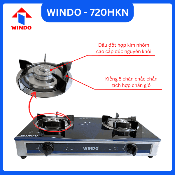 Mâm chia lửa đúc nguyên khối hợp kim nhôm cao cấp
