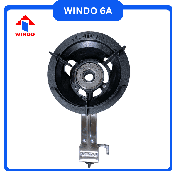 Kích thước bếp gas công nghiệp khè windo 6A