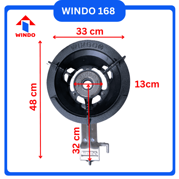 kich thuoc bep gas cong nghiep khe windo 168