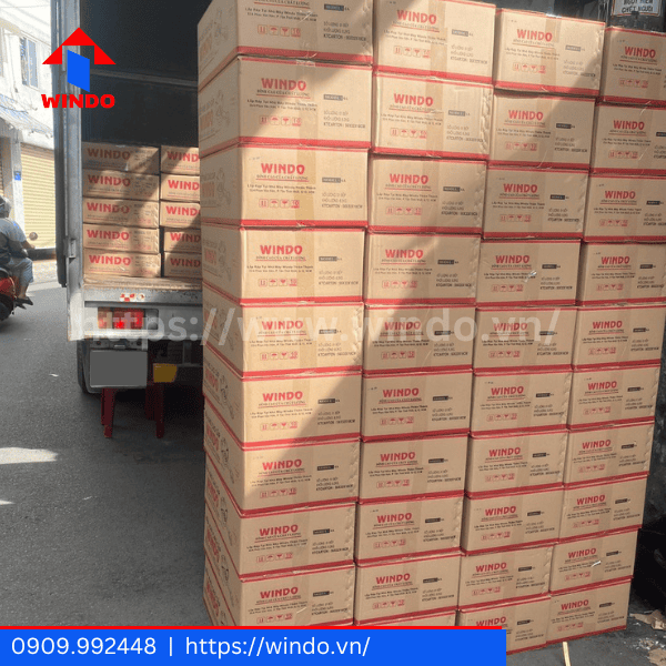 Cảm ơn khách hàng đã tin dùng bếp gas của công ty Windo Thiên Thành