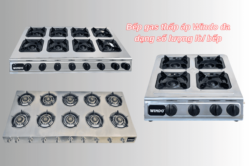 Bếp gas thấp áp Windo